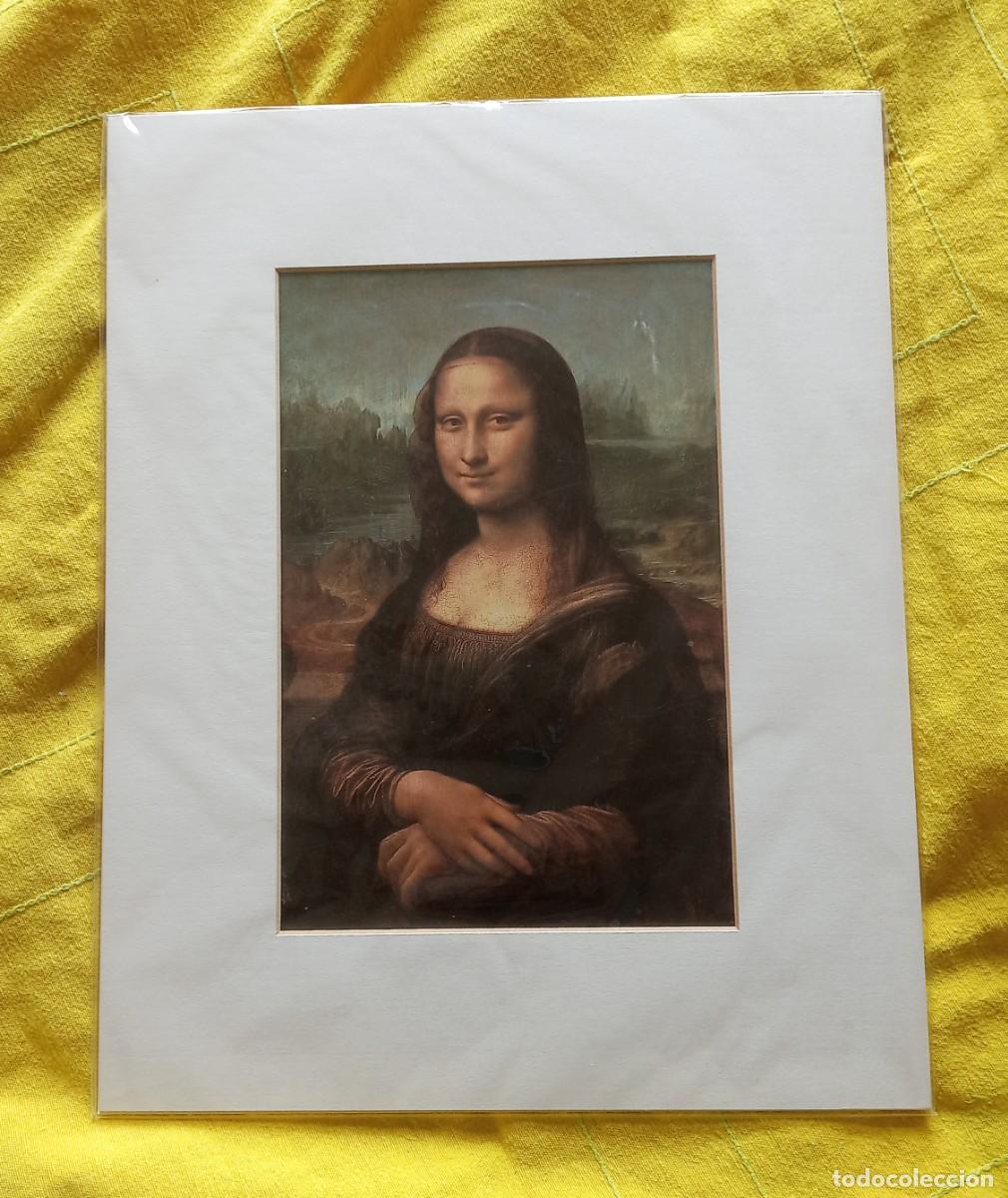 Otros objetos de arte: Lamina de la Gioconda comprada en el Louvre en el 2003 - Foto 1