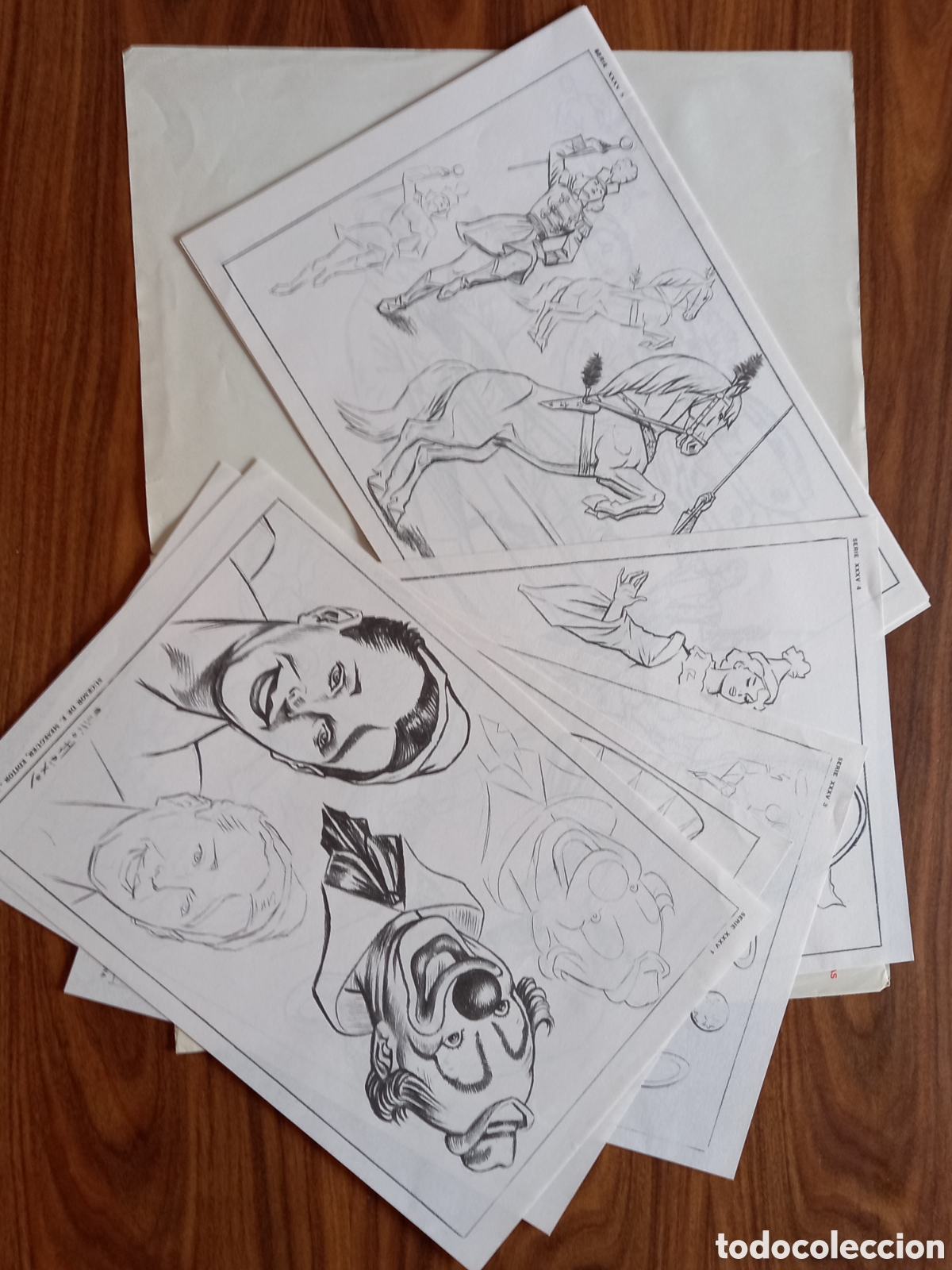 Otros objetos de arte: EMILIO FREIXAS. Carpeta LAMINAS. CIRCO - Foto 3