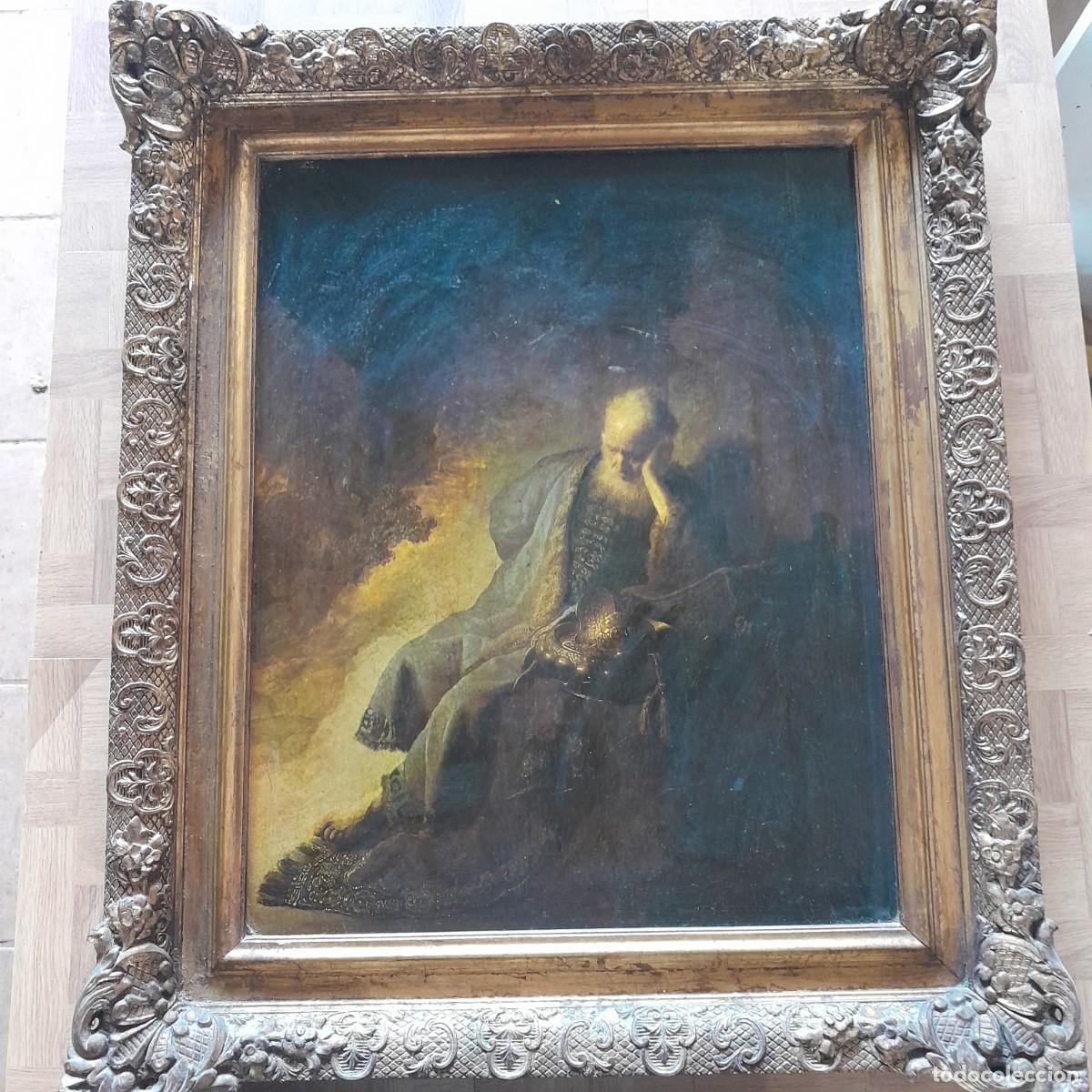 Arte: Impresi&oacute;n de alta calidad de una pintura de Rembrandt.