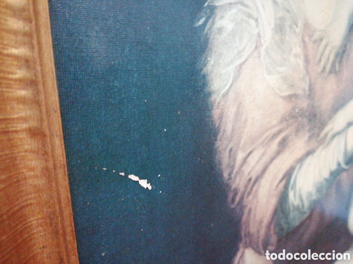 Otros objetos de arte: VIRGEN CON NI&Ntilde;O CUADRO 50x39 - Foto 2