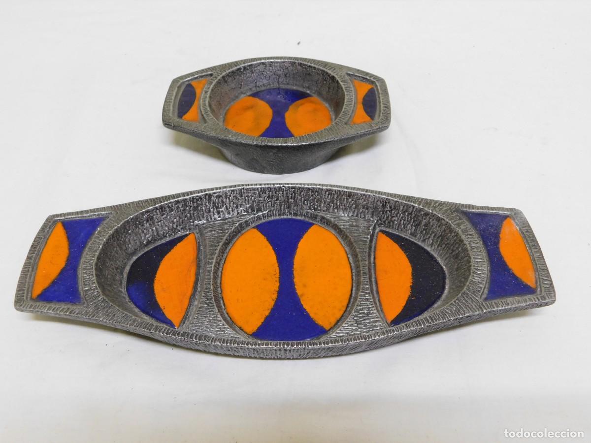 Otros objetos de arte: PLATOS ALUMINIO- JOAN MAYN&Eacute; - Foto 1
