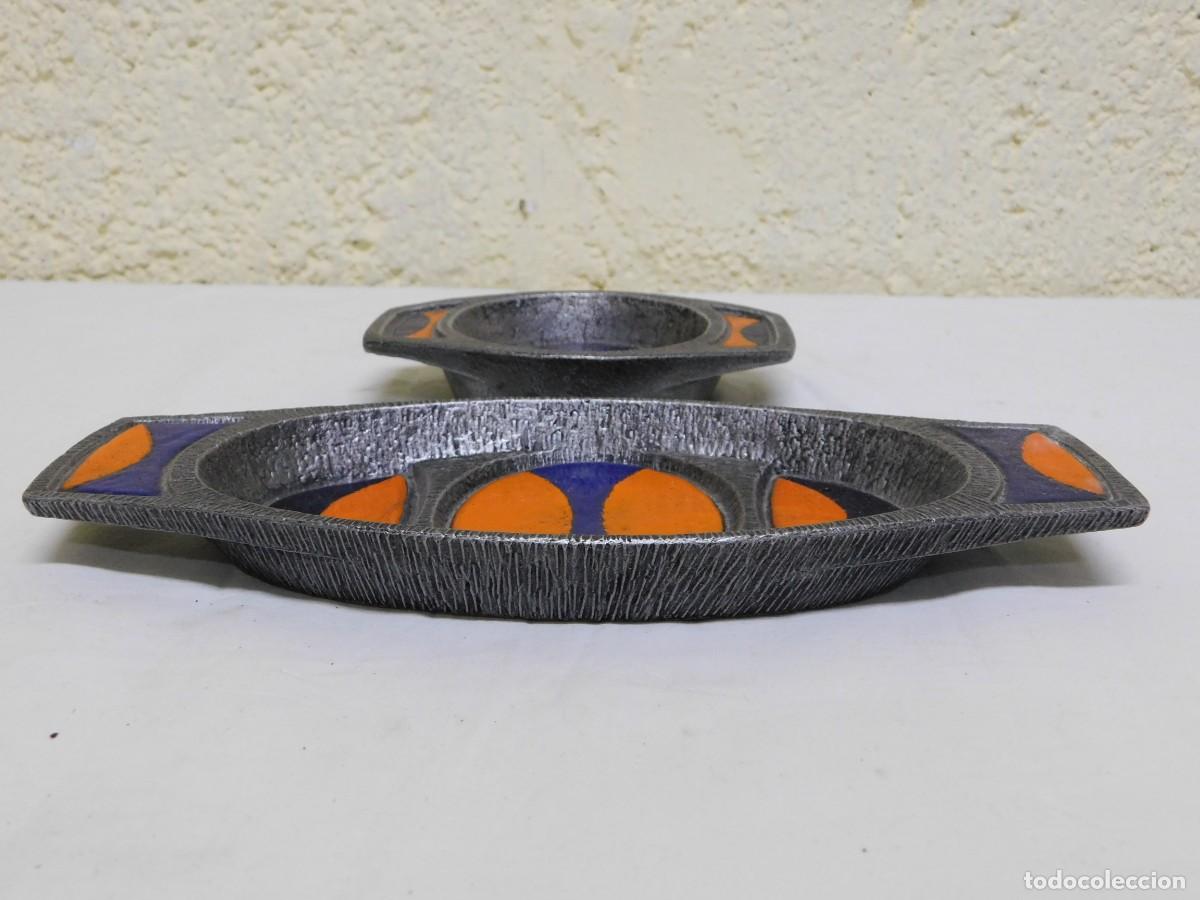 Otros objetos de arte: PLATOS ALUMINIO- JOAN MAYN&Eacute; - Foto 2