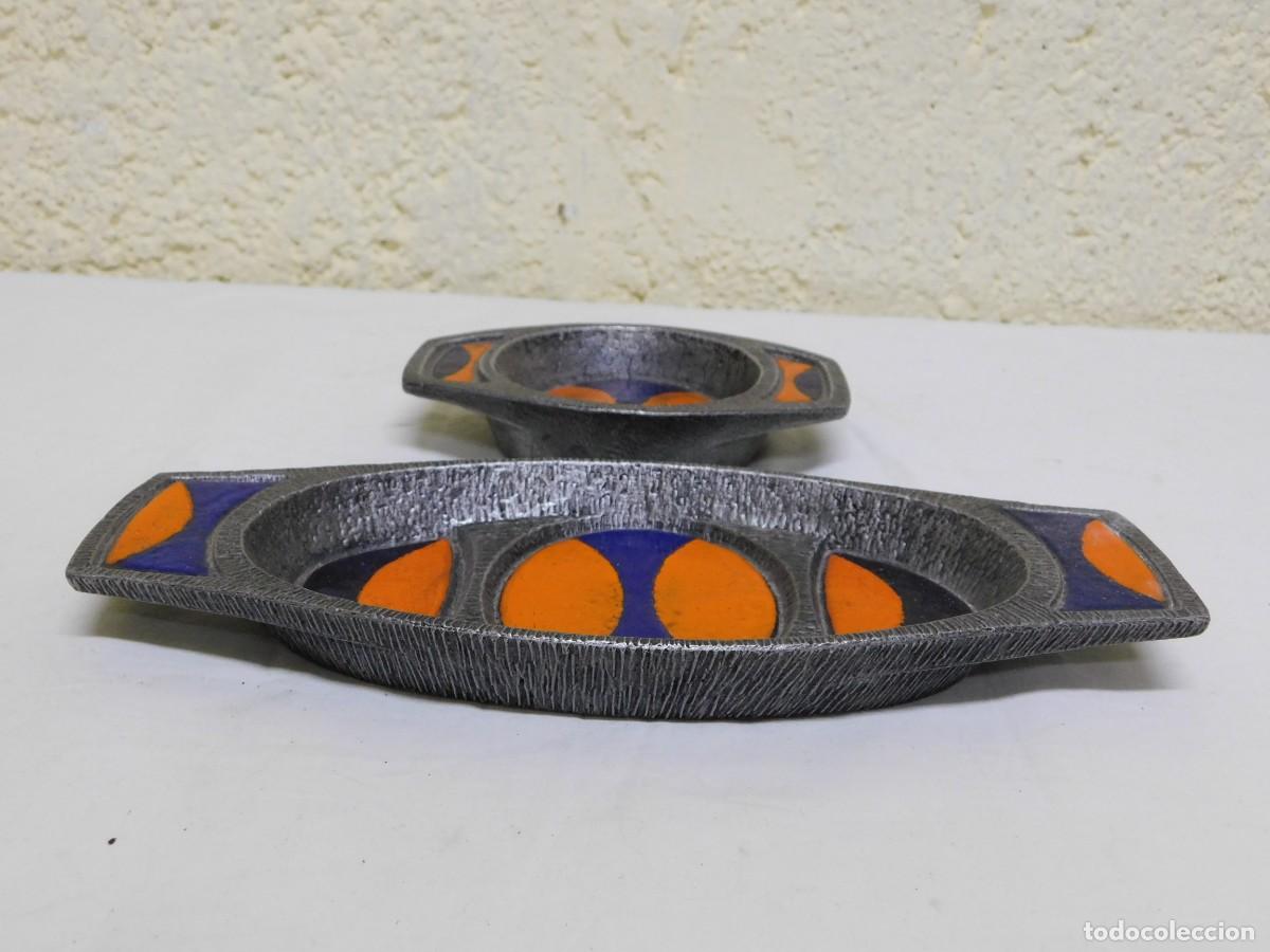 Otros objetos de arte: PLATOS ALUMINIO- JOAN MAYN&Eacute; - Foto 3