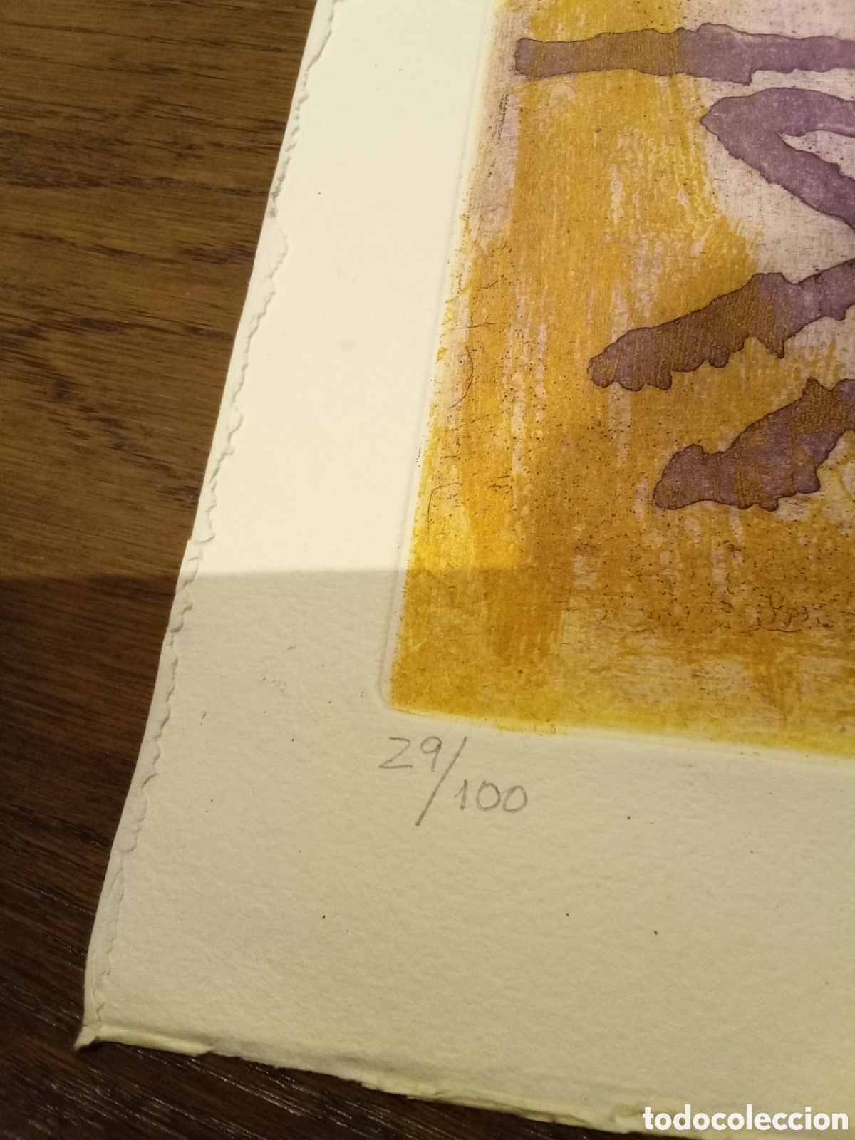 Otros objetos de arte: Litograf&iacute;a de Fina &Aacute;lvarez - Foto 3