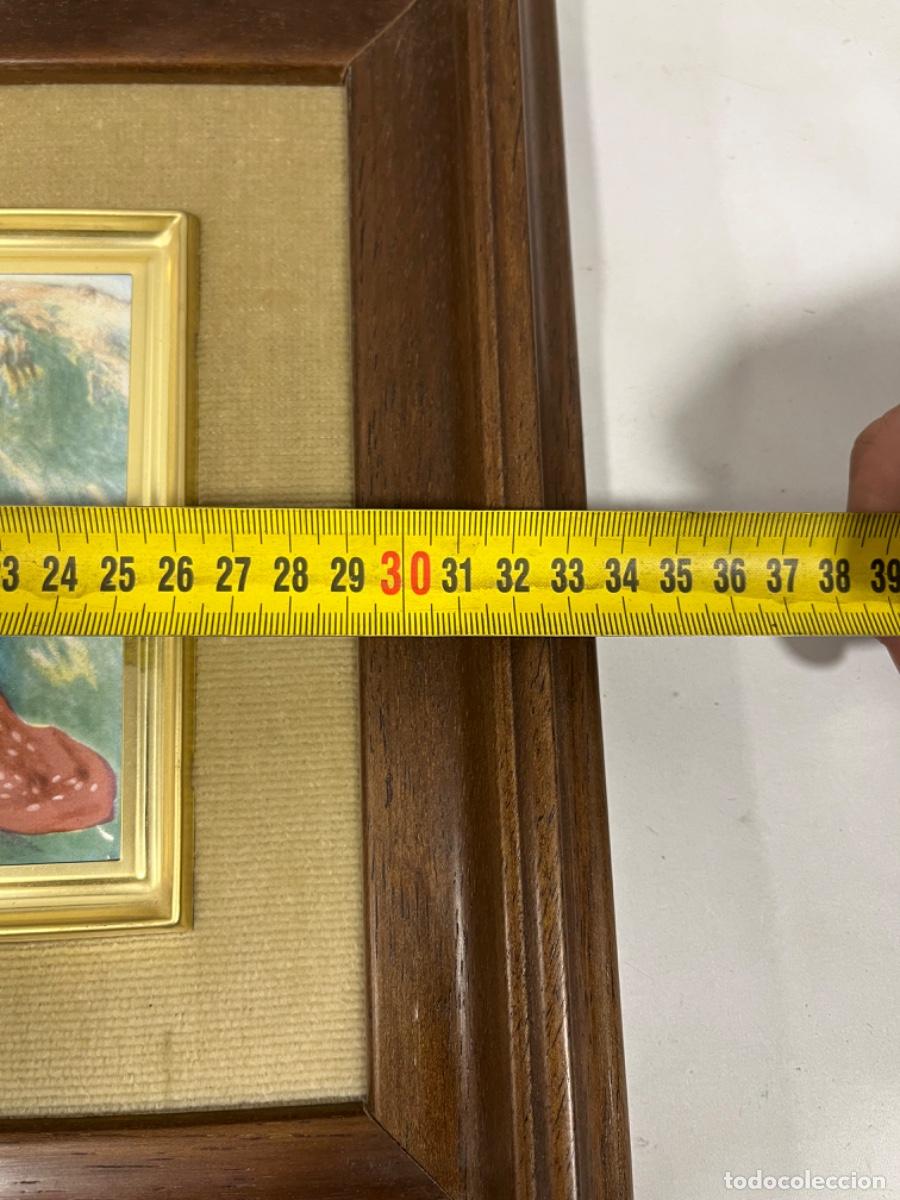 Otros objetos de arte: Bonito esmalte enmarcado. RENOIR - Foto 11