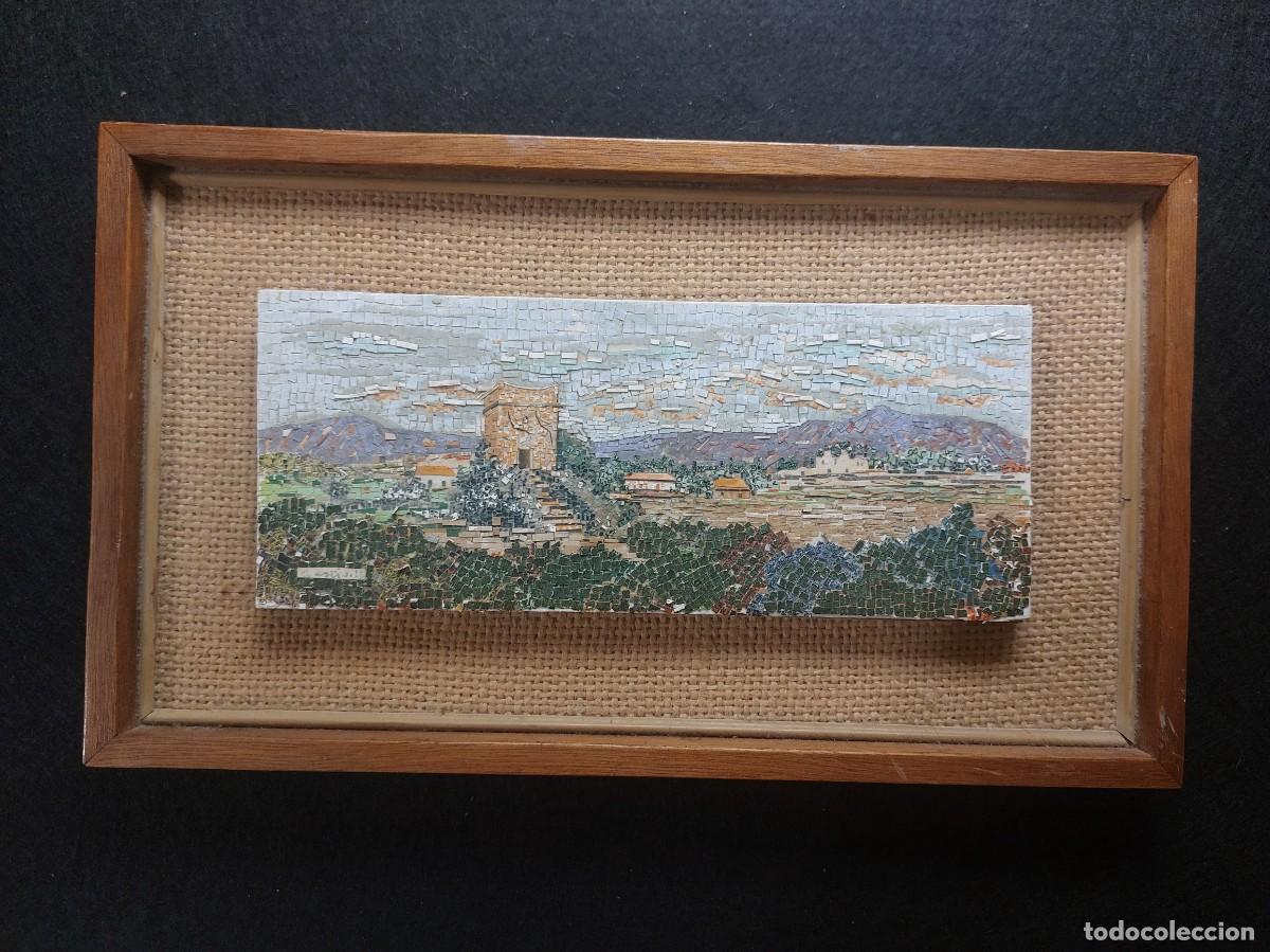 Otros objetos de arte: CUADRO MOSAICO CON FIRMA ESTIVILL - Foto 1