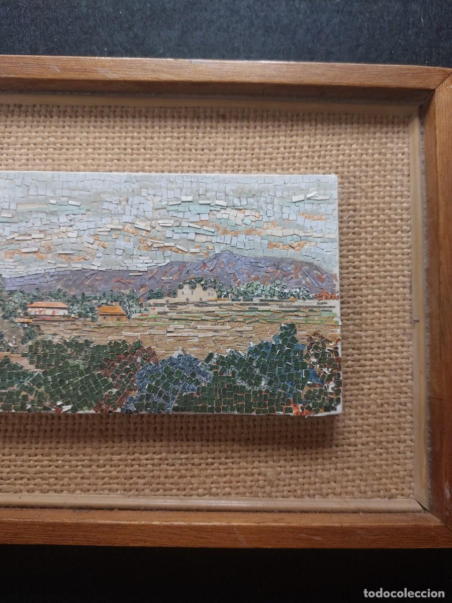 Otros objetos de arte: CUADRO MOSAICO CON FIRMA ESTIVILL - Foto 4
