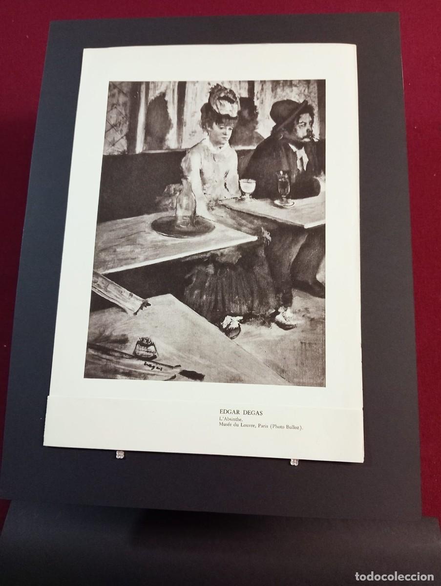 Otros objetos de arte: EDGAR DEGAS - L&acute;ABSINTHE - &Eacute;DITIONS HYPERION 1936 / PH. BULLOZ - Foto 1