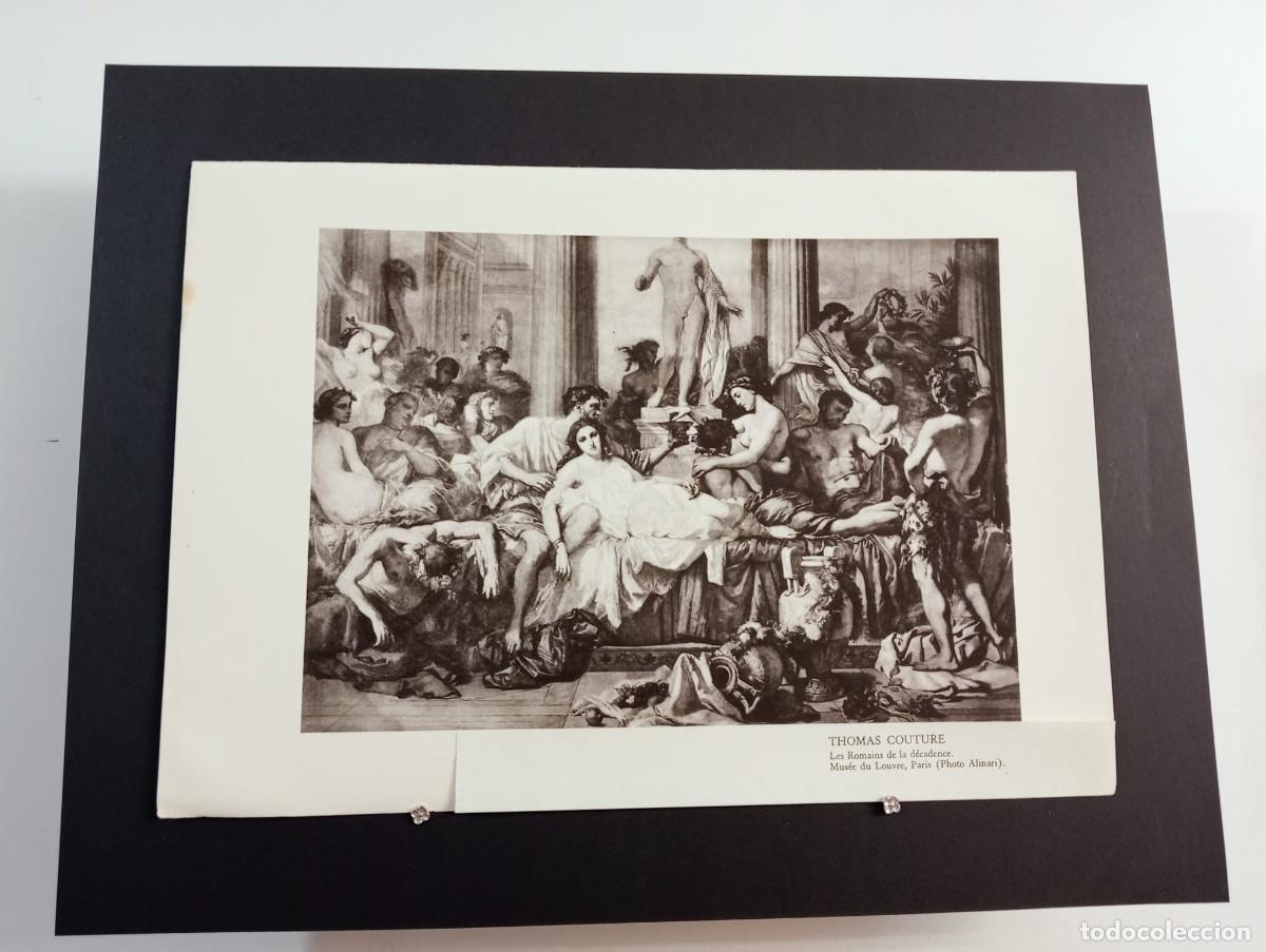 Otros objetos de arte: THOMAS COUTURE - LES ROMAINS DE LA D&Eacute;CADENCE - &Eacute;DITIONS HYPERION 1936 / PH. ALINARI - Foto 1