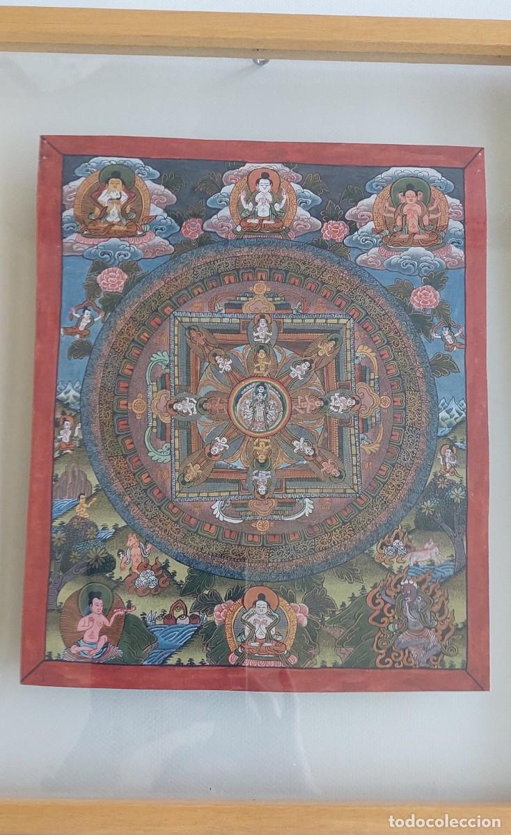 Otros objetos de arte: Tanta tibetana Enmarcada - Foto 2
