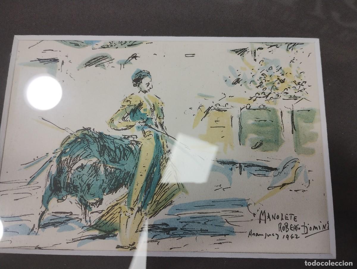 Otros objetos de arte: 2 DIBUJOS DE ROBERTO DOMINGO 1883 1956 - Foto 3