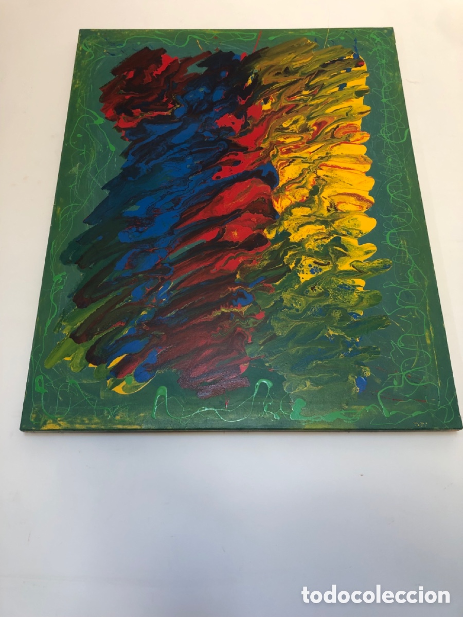 Otros objetos de arte: Acr&iacute;lico sobre lienzo - Foto 3
