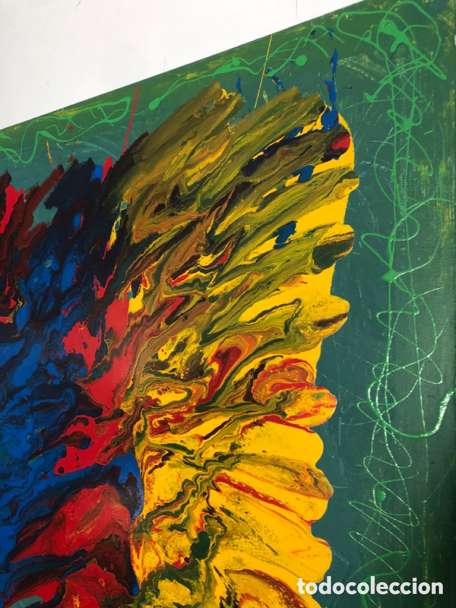 Otros objetos de arte: Acr&iacute;lico sobre lienzo - Foto 4