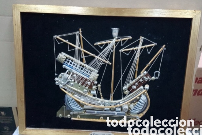 Otros objetos de arte: Cuadro carraca manualidades - Foto 1