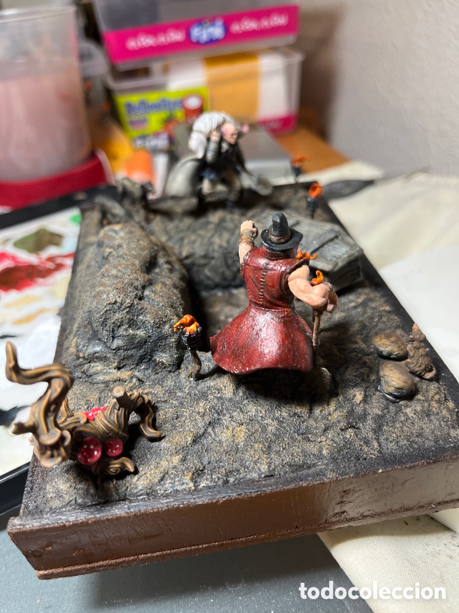 Otros objetos de arte: Diorama de cementerio - Foto 5