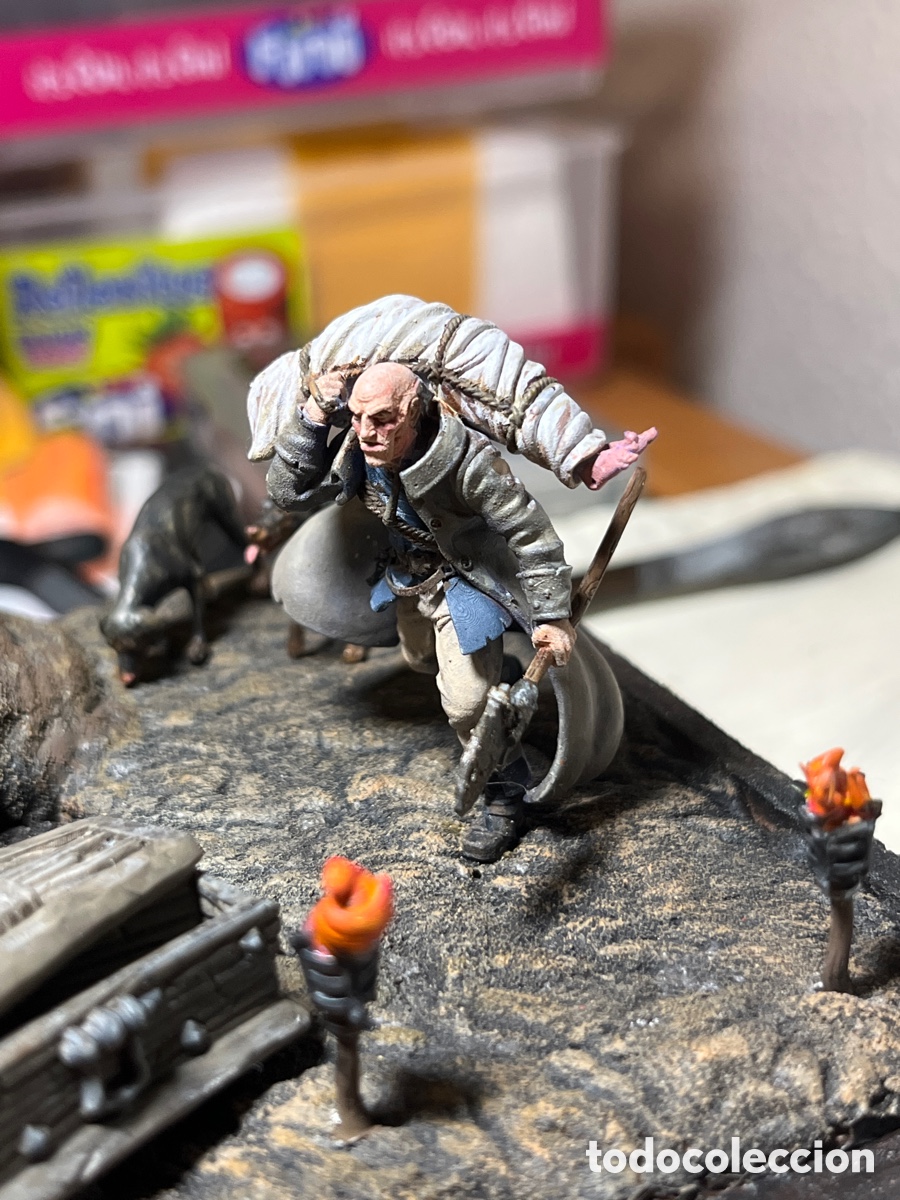 Otros objetos de arte: Diorama de cementerio - Foto 7