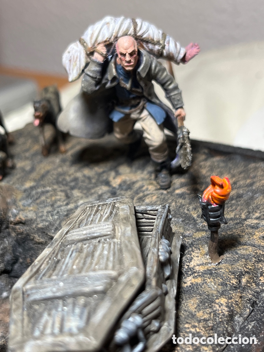 Otros objetos de arte: Diorama de cementerio - Foto 8