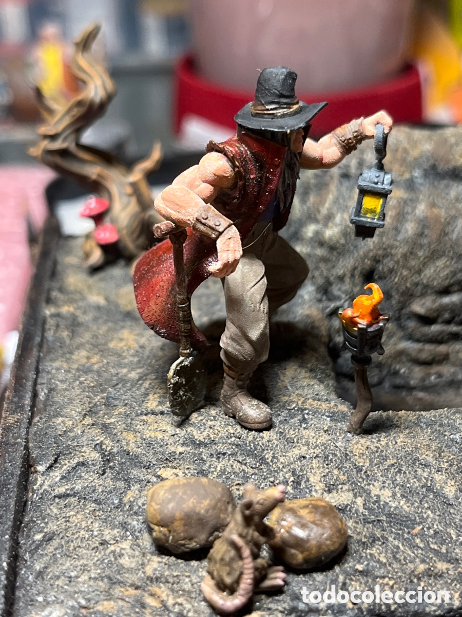 Otros objetos de arte: Diorama de cementerio - Foto 9
