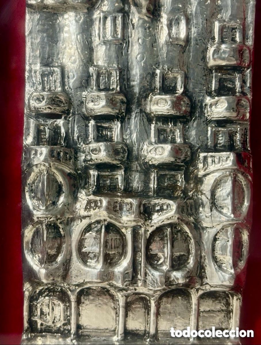 Otros objetos de arte: FIGURA CASA BATLLO DE GAUDI ENMARCADO - Foto 3