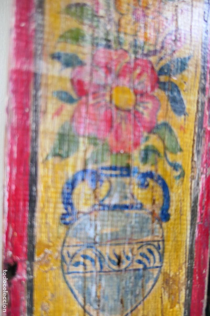 Otros objetos de arte: Triptico, icono. Policromia sobre madera. Virgen Maria - Foto 5