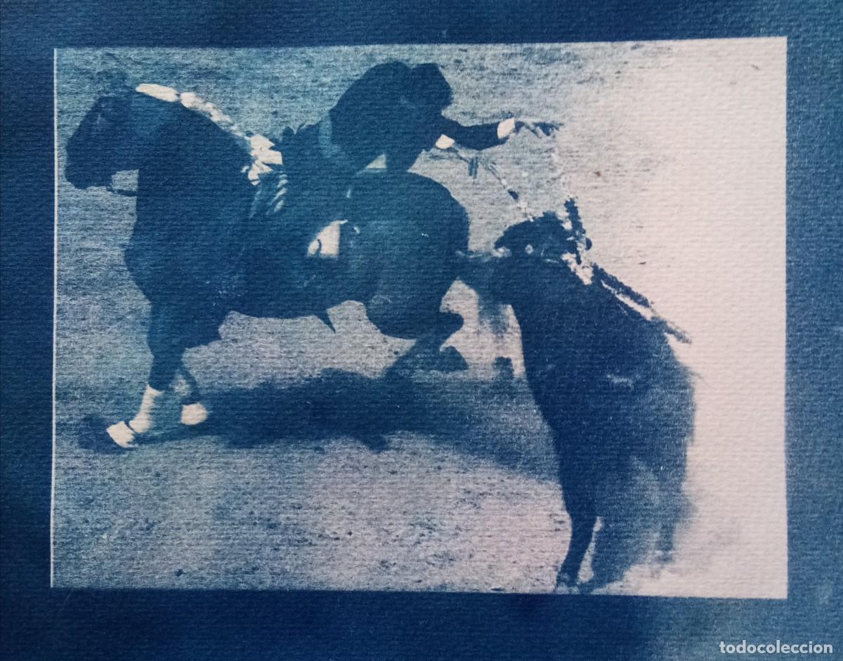 Otros objetos de arte: Cianotipia Tema taurino Formato A4 - Foto 1