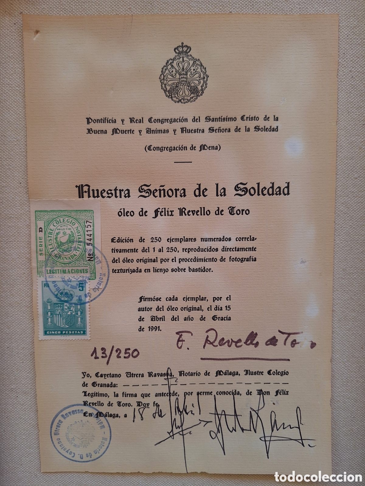 Otros objetos de arte: Bonito Revello de Toro - Foto 5
