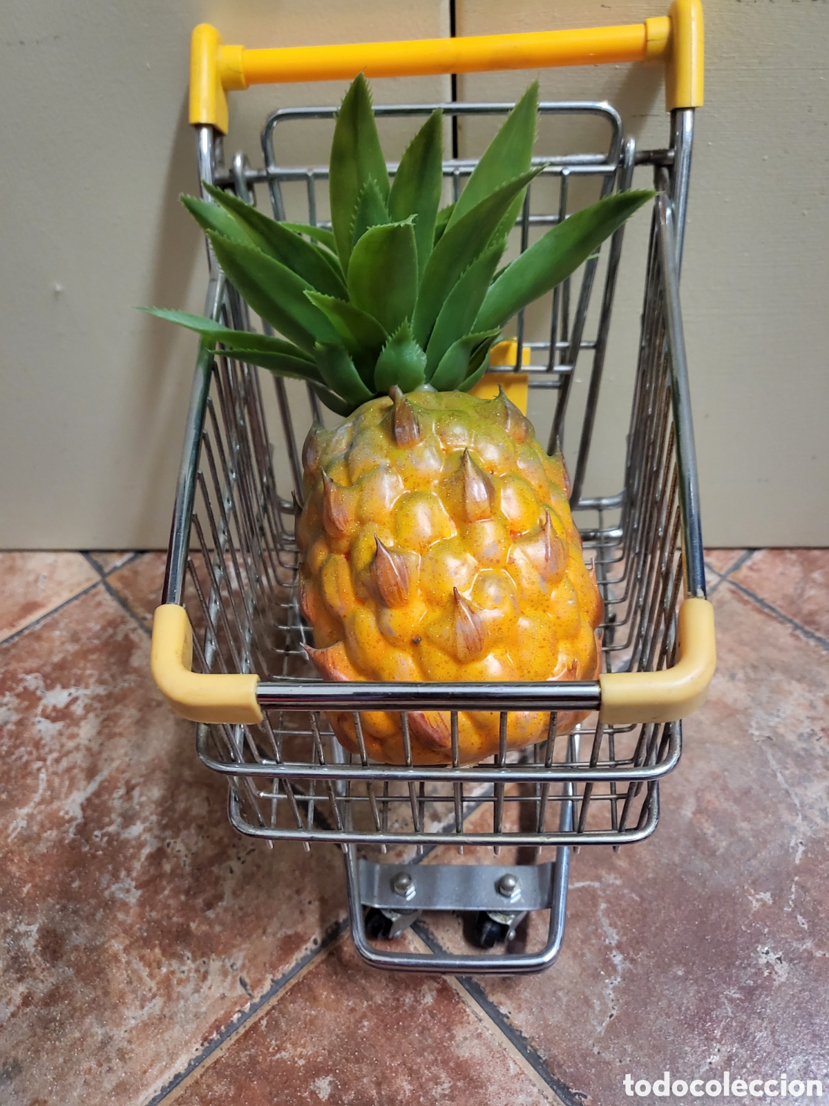 Otros objetos de arte: CARRITO CON PI&Ntilde;A MERCADONA - Foto 4