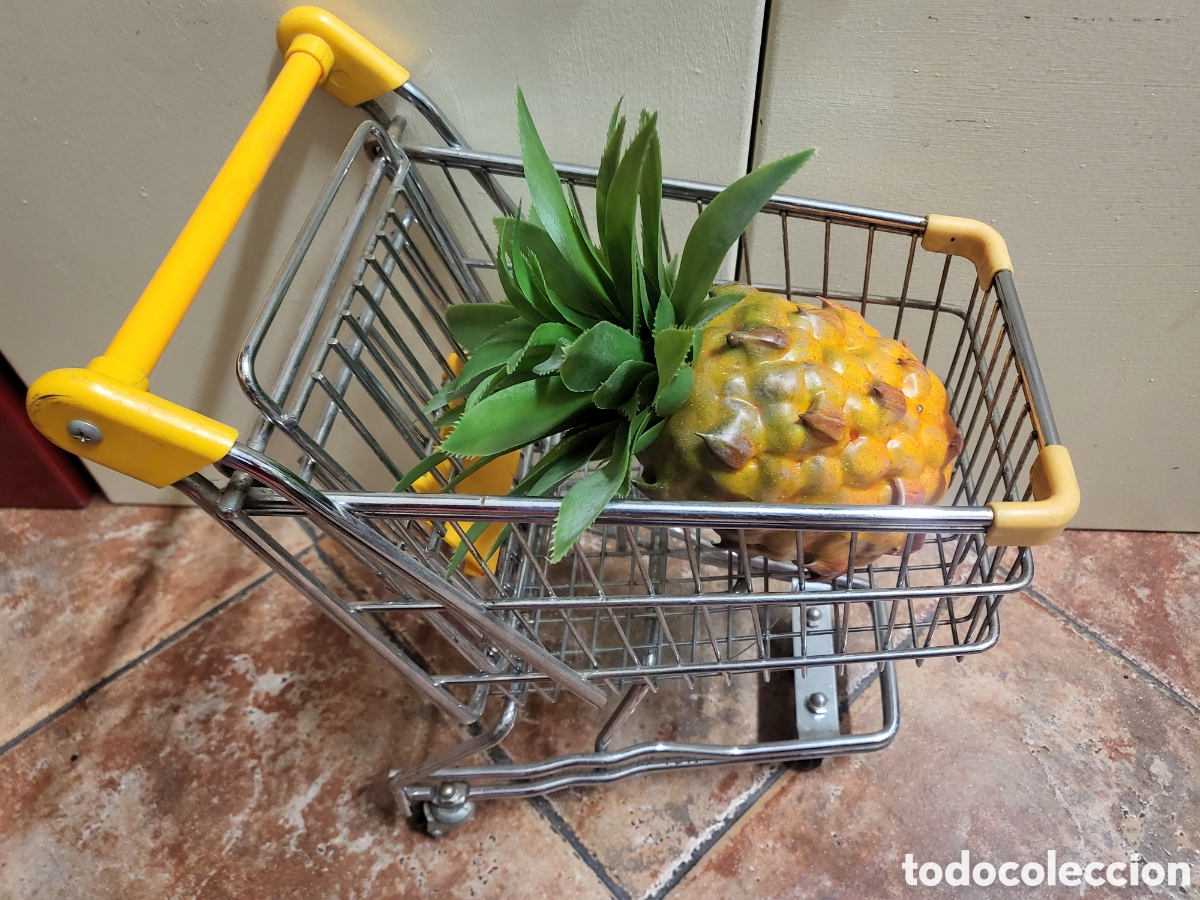 Otros objetos de arte: CARRITO CON PI&Ntilde;A MERCADONA - Foto 5