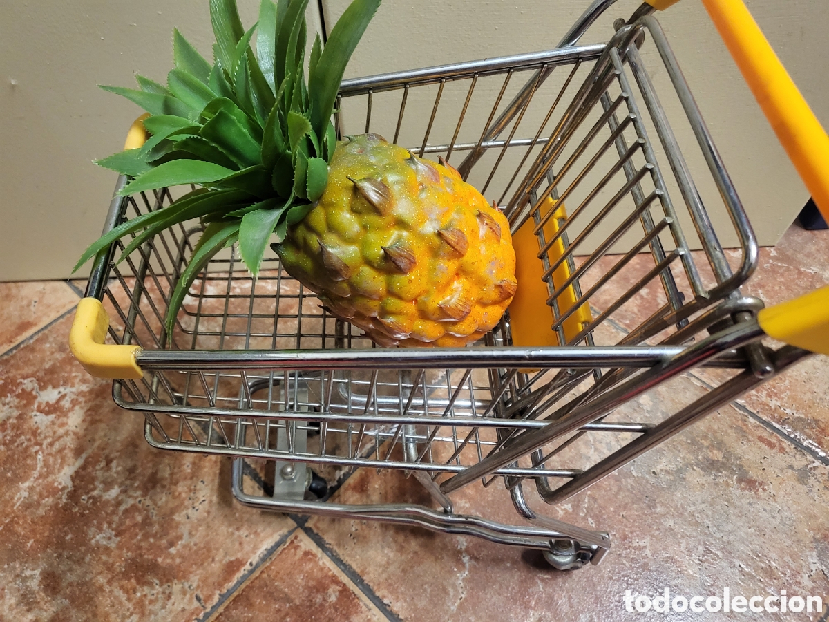 Otros objetos de arte: CARRITO CON PI&Ntilde;A MERCADONA - Foto 1