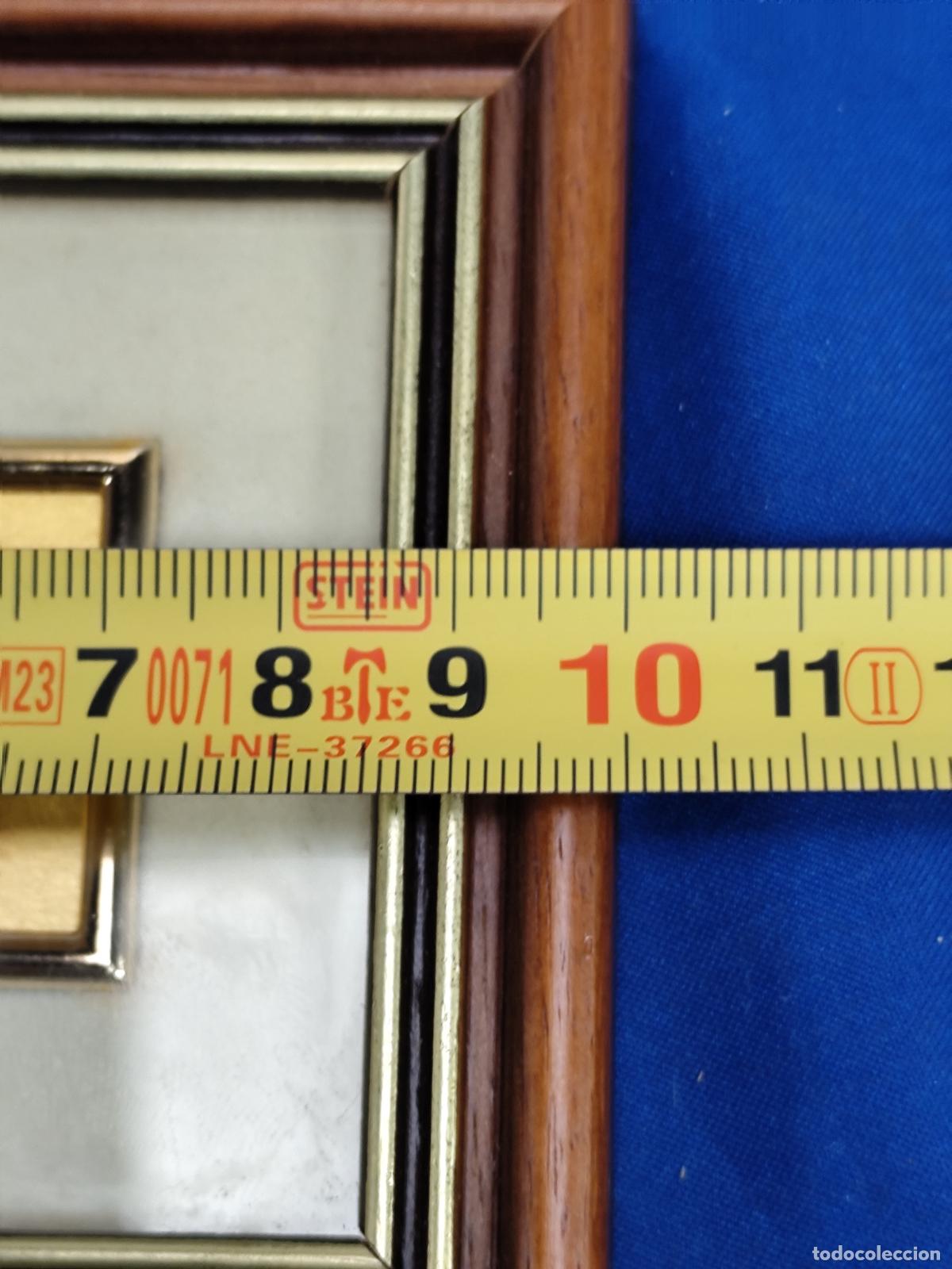 Otros objetos de arte: cuadros miniatura sobre plancha de oro certificada - Foto 5