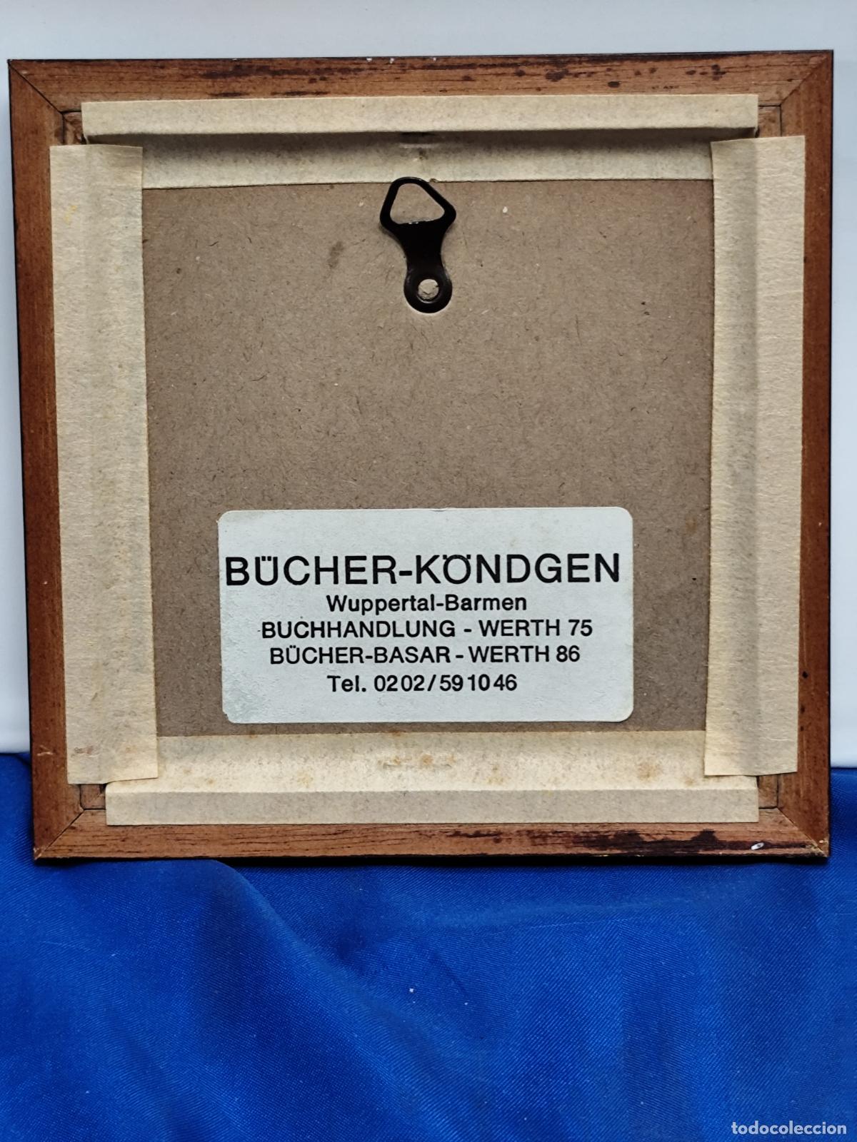 Otros objetos de arte: cuadro miniatura FIRMADO - Foto 4