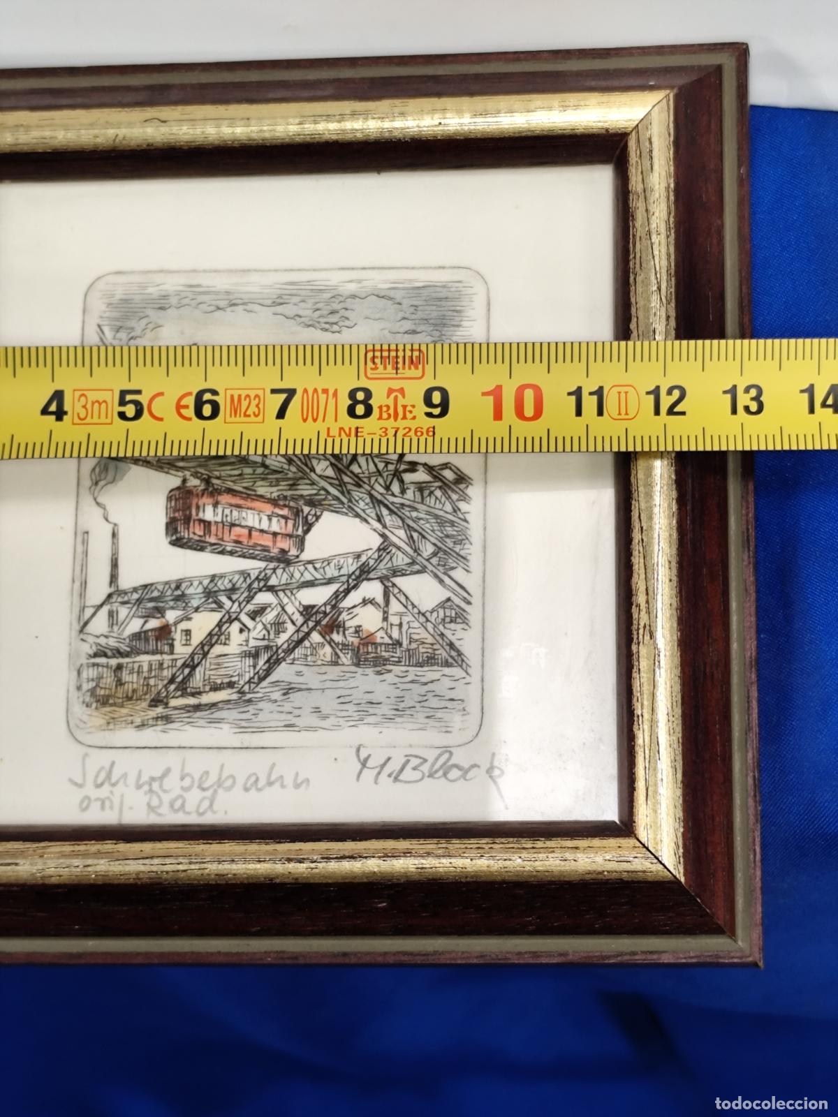 Otros objetos de arte: cuadro miniatura FIRMADO - Foto 6