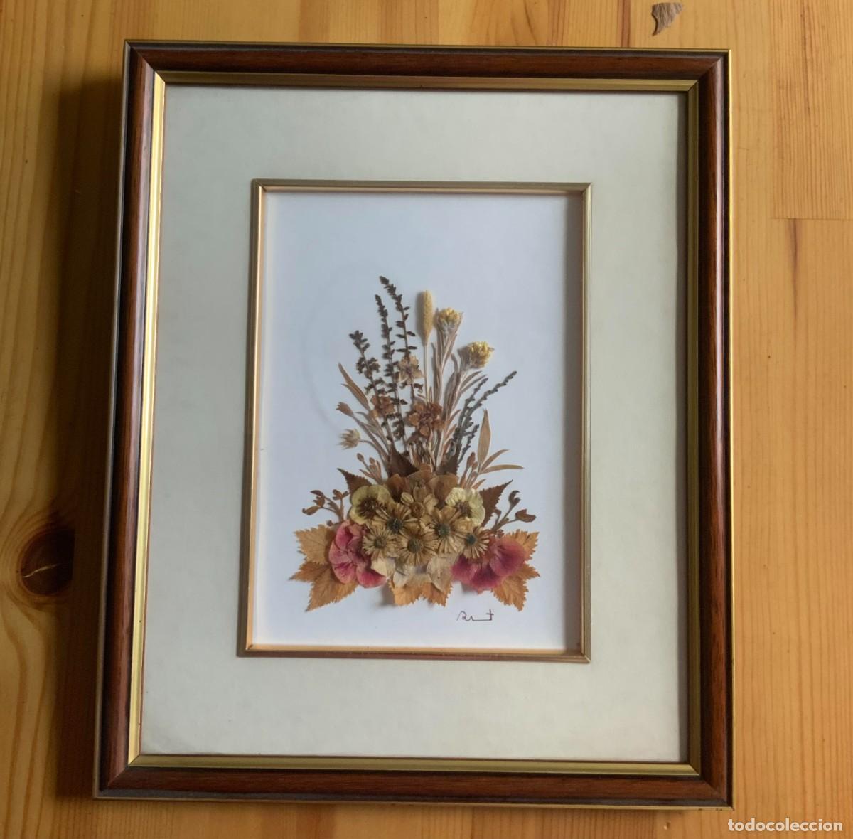 Otros objetos de arte: cuadro de flores secas - Foto 1