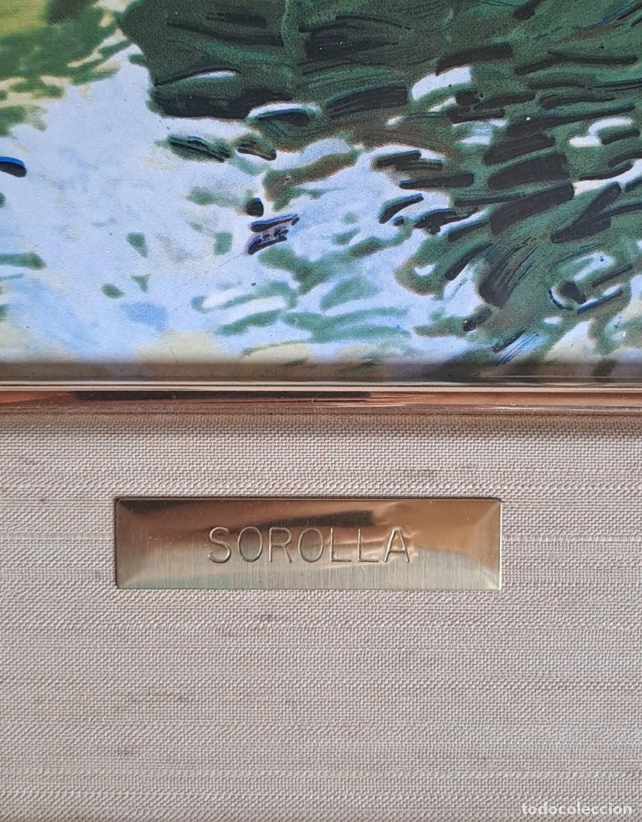 Otros objetos de arte: CUADRO ESMALTADO AL FUEGO SOROLLA. - Foto 2