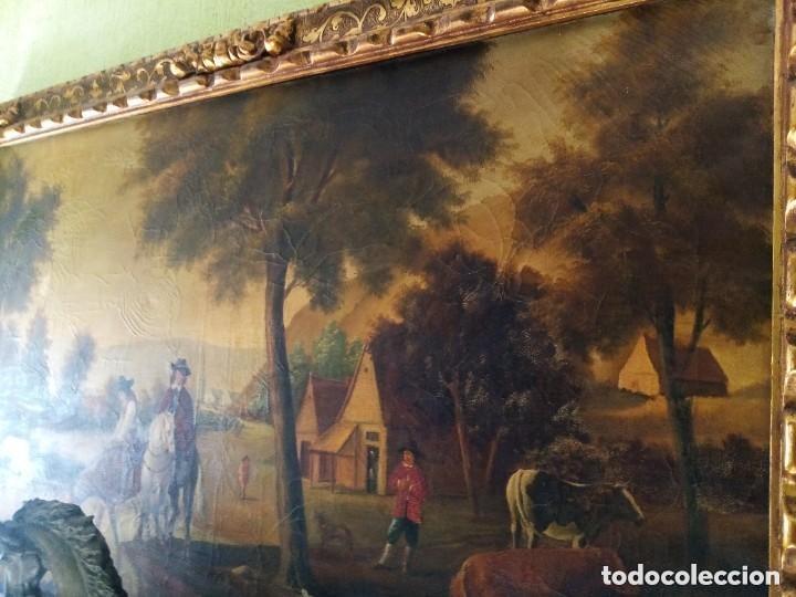 Otros objetos de arte: Cuadro pintado al &oacute;leo gran tama&ntilde;o - Foto 3