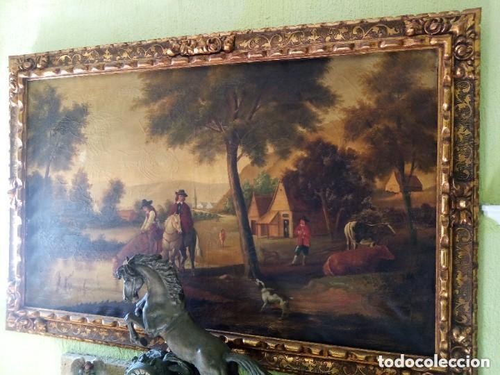 Otros objetos de arte: Cuadro pintado al &oacute;leo gran tama&ntilde;o - Foto 7