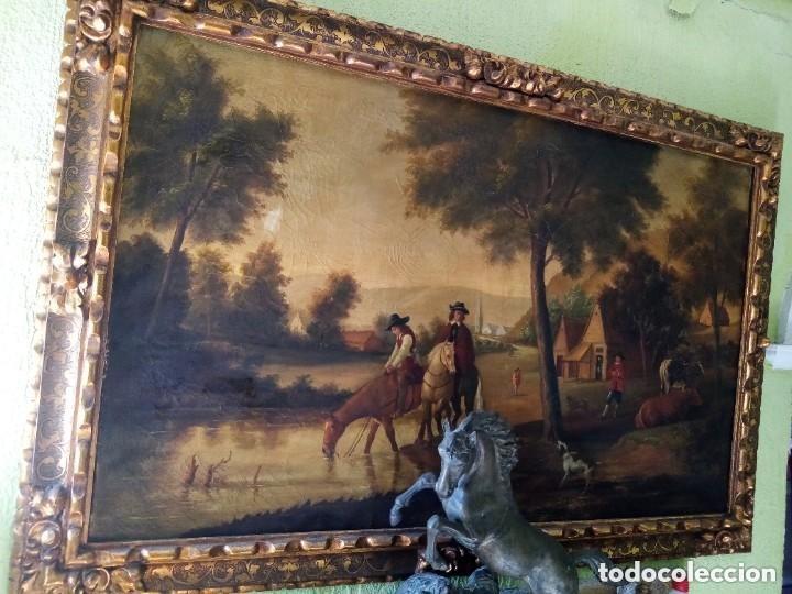 Otros objetos de arte: Cuadro pintado al &oacute;leo gran tama&ntilde;o - Foto 9