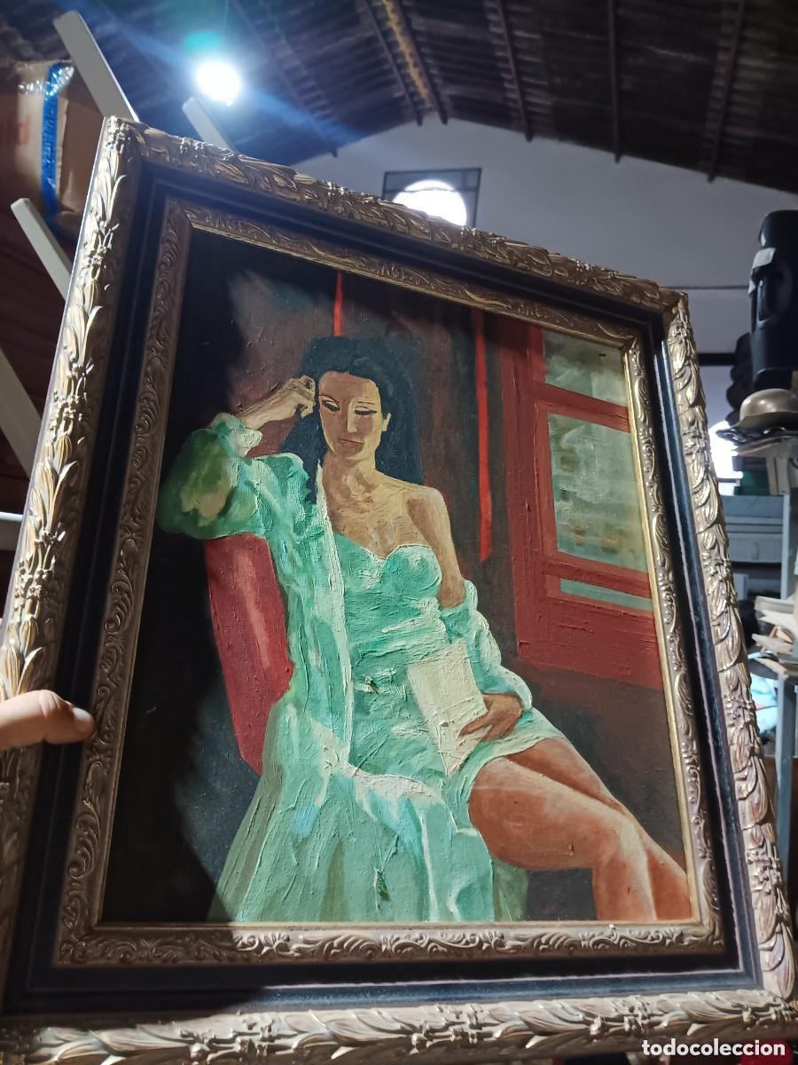 Otros objetos de arte: Oleo autor desconocido - Foto 2