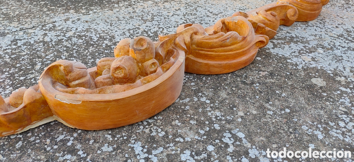 Otros objetos de arte: Adorno tallado barroco - Foto 4