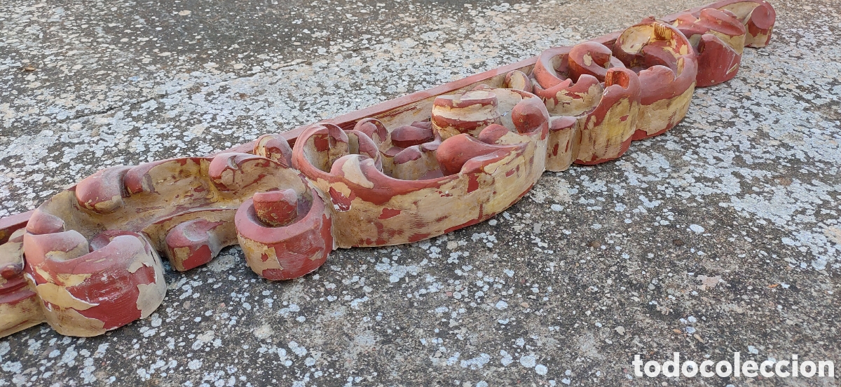Otros objetos de arte: Adorno tallado barroco - Foto 4