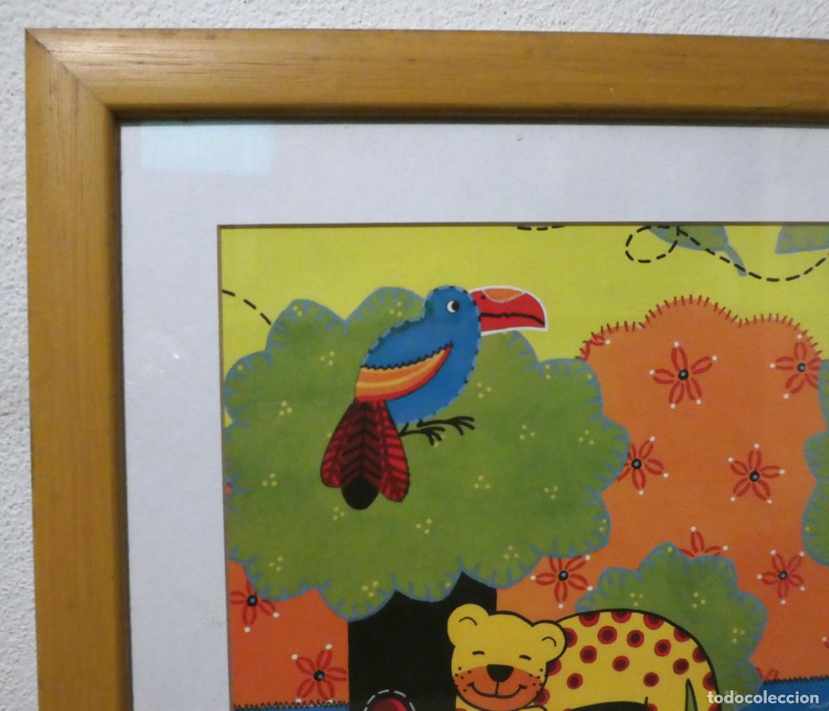 Otros objetos de arte: Bonita l&aacute;mina con marco - Foto 2