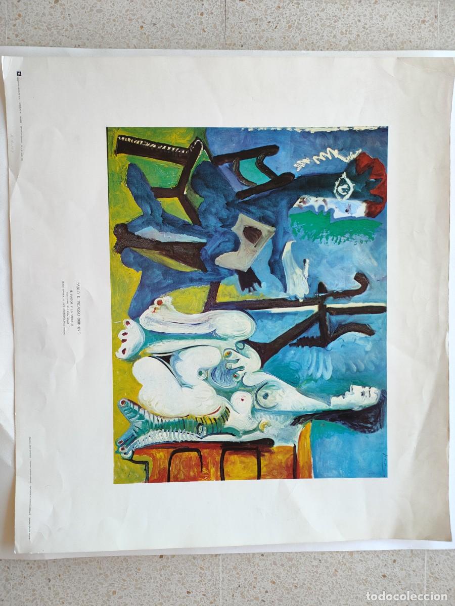 Otros objetos de arte: Pablo Picasso cartel a&ntilde;o 1974 - Foto 5