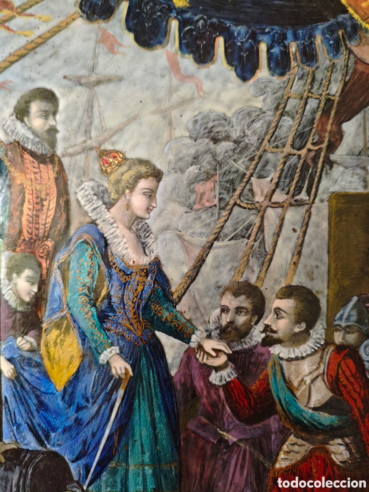 Otros objetos de arte: Esmalte firmado L cableritz - Foto 2