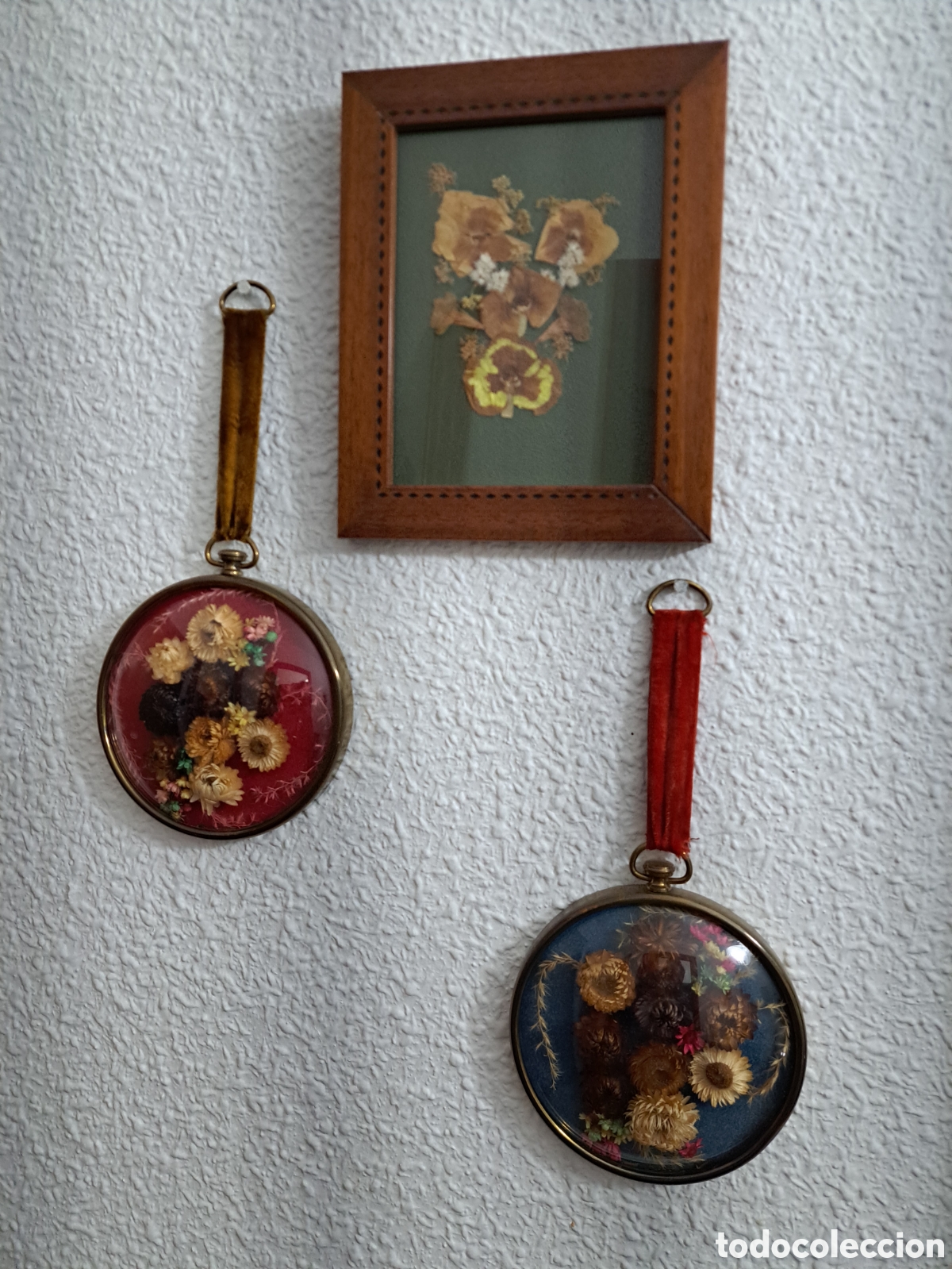Otros objetos de arte: Conjunto de cuadros de flores secas - Foto 1