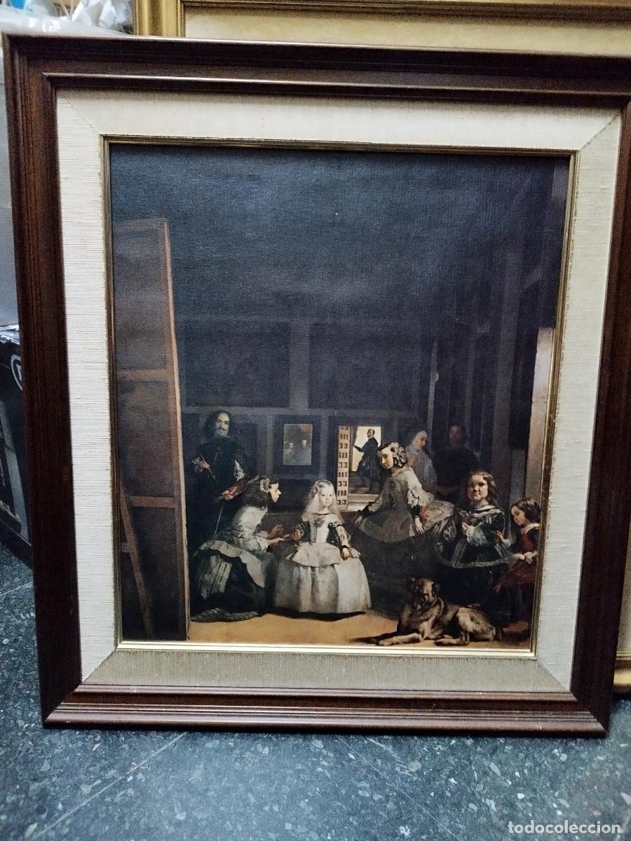 Otros objetos de arte: CUADRO LAS MENINAS DE VELAZQUEZ - 67 X 74,5 - - Foto 1