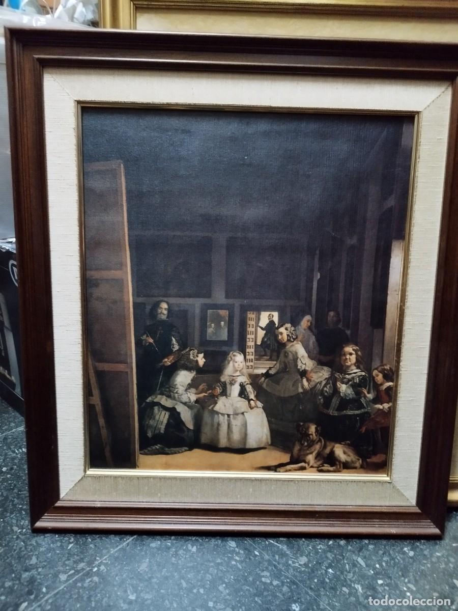 Otros objetos de arte: CUADRO LAS MENINAS DE VELAZQUEZ - 67 X 74,5 - - Foto 2