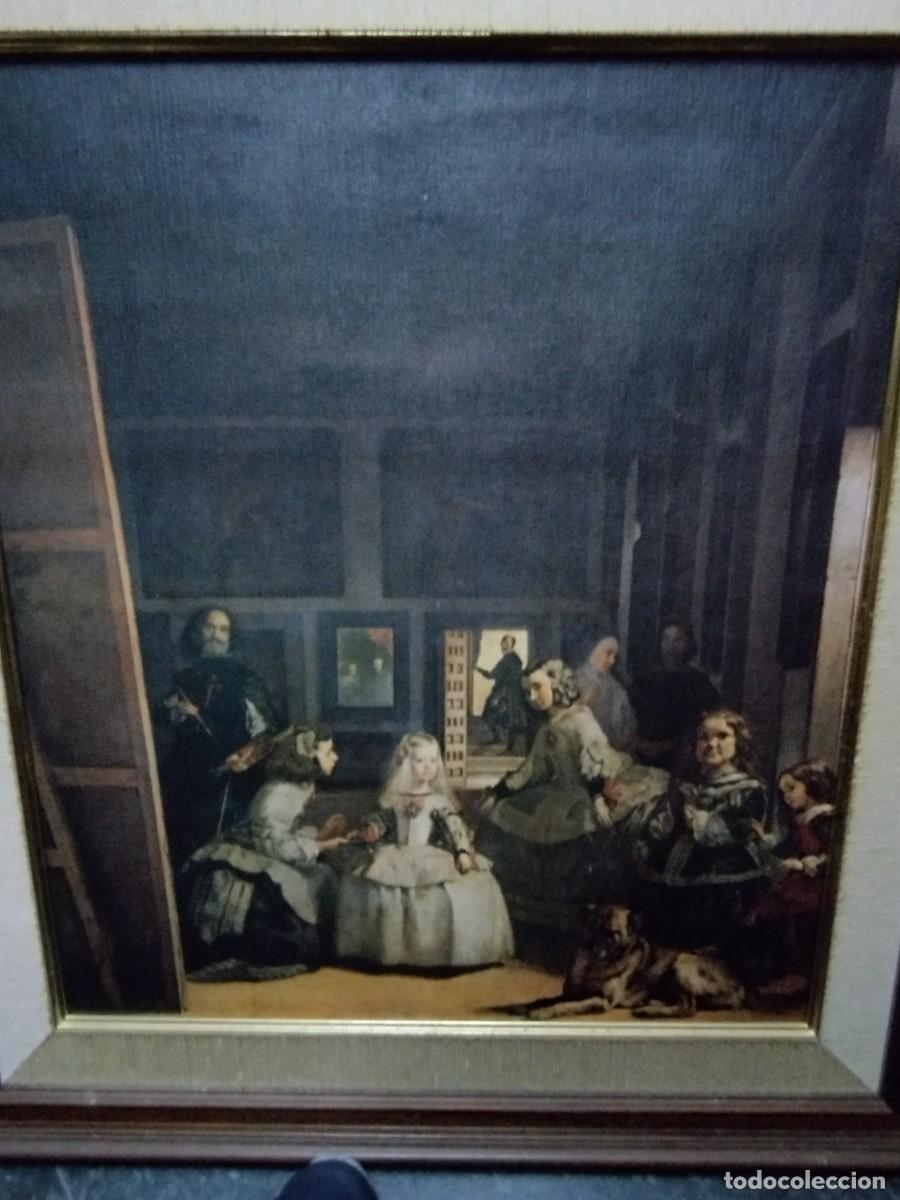 Otros objetos de arte: CUADRO LAS MENINAS DE VELAZQUEZ - 67 X 74,5 - - Foto 4