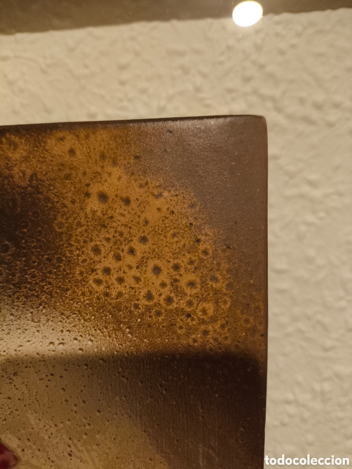 Otros objetos de arte: Cuadro abstracto relieve hecho en ceramica Pindado - Foto 7
