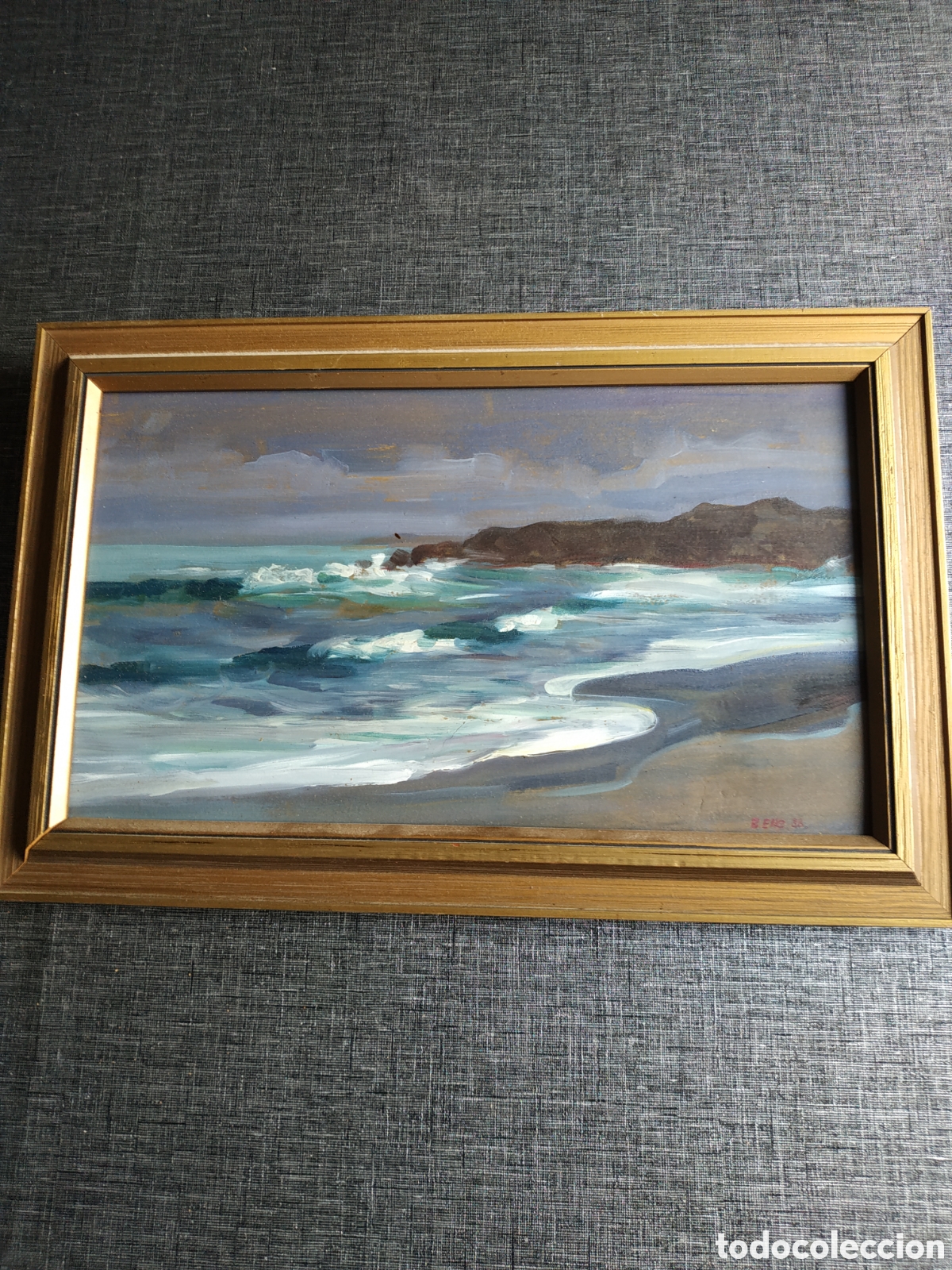 Otros objetos de arte: Pintura sobre Madera del 88 - Foto 1