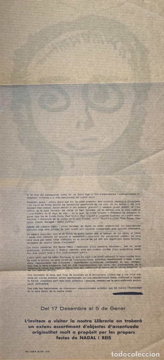 Otros objetos de arte: Josep Maria de Sucre, Poster - Foto 2